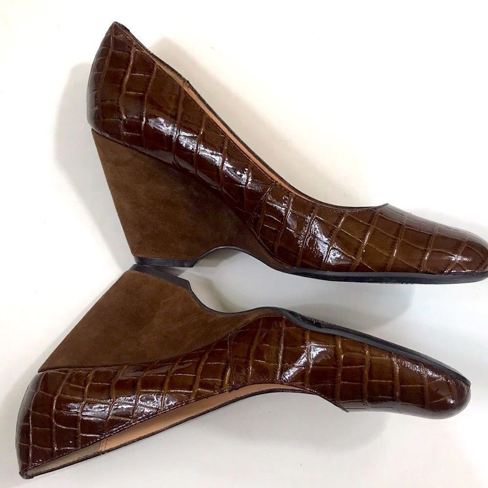 FRANCO SARTO LEATHER UPPER HEELS SHOES SIZE 7.5M